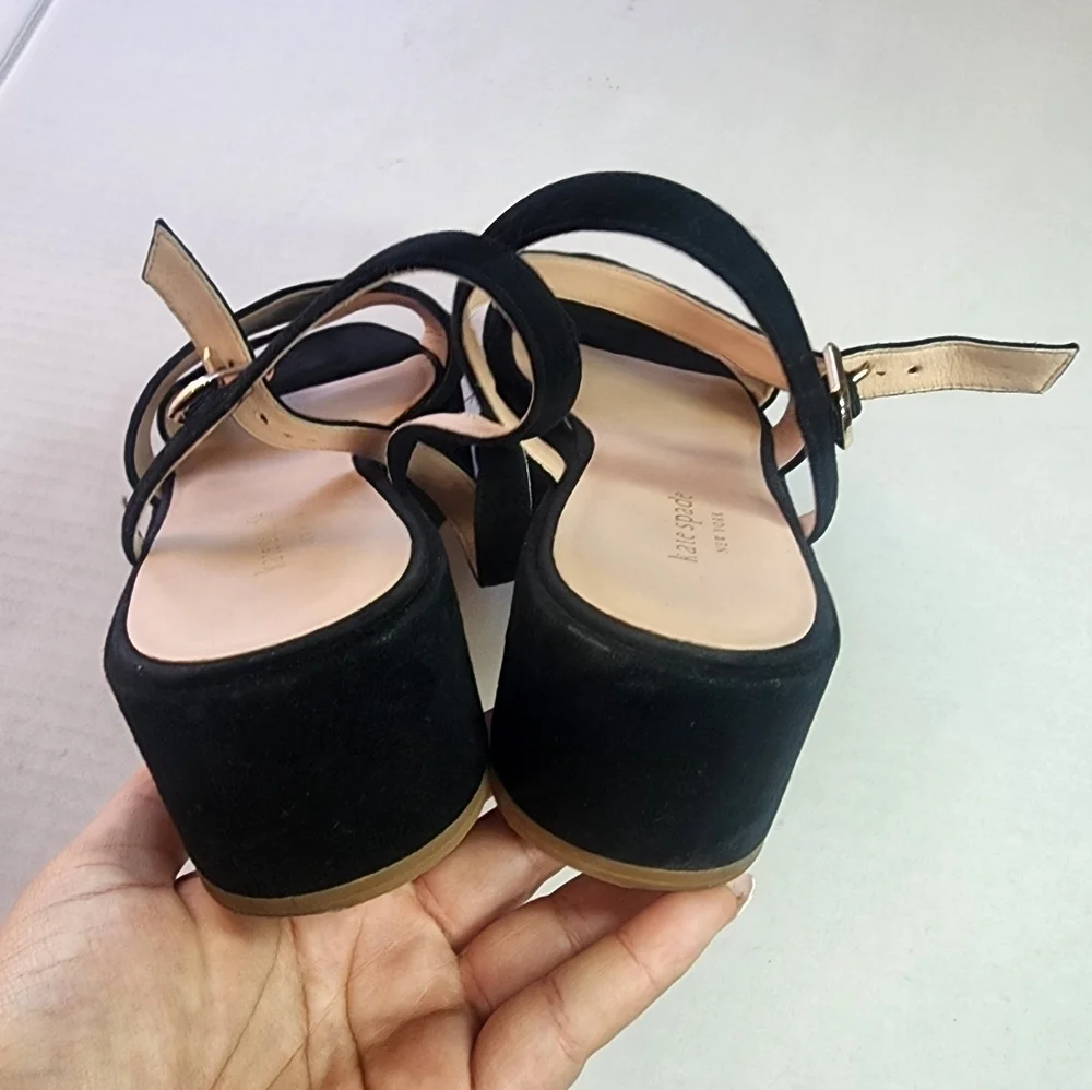 🌸Kate Spade | Suede Platform Sandals size 10‎